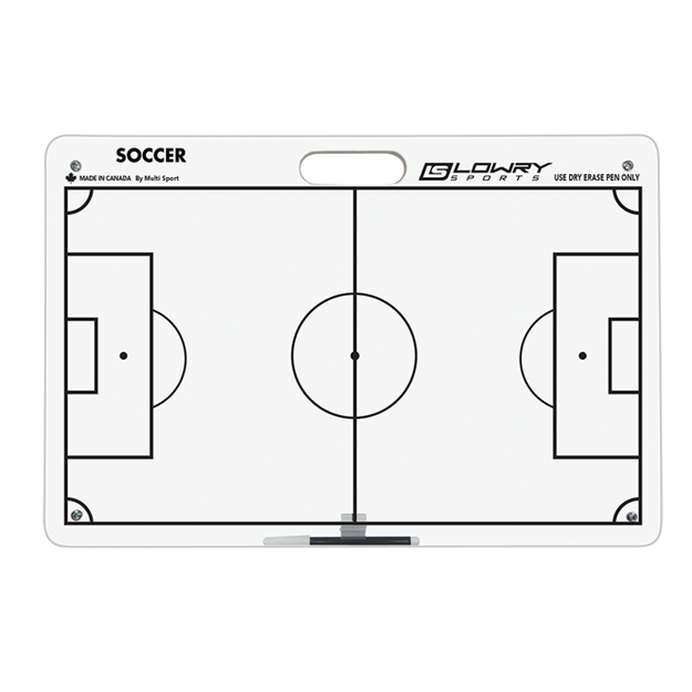 Picture of Coaches Board Outdoor Soccer White PS26 16"x24"